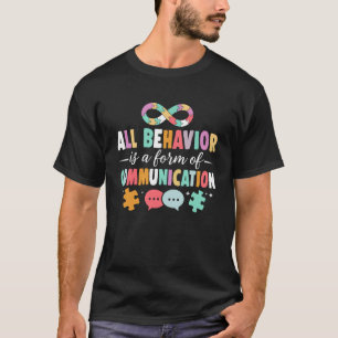 Camiseta Tudo Comportamento é uma Forma de Comunicação SPED