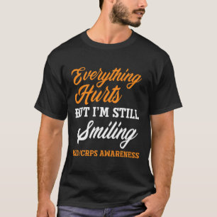 Camiseta Tudo dói. Ainda estou sorrindo Rsd Crps Awaren