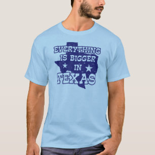 Camiseta Tudo é mais grande em Texas