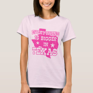 Camiseta Tudo é mais grande em Texas