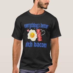 Camiseta Tudo é melhor com Bacon Carnivore