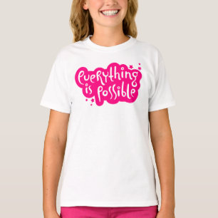 Camiseta Tudo é possível