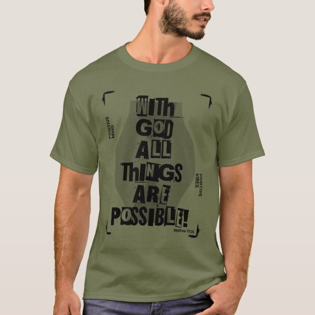 Camiseta Tudo É Possível (Frente)