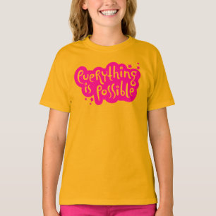 Camiseta Tudo é possível