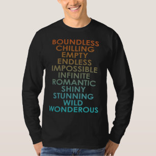 Camiseta Tudo e Qualquer Coisa Um Universo de Inspiração
