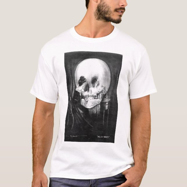 Camiseta Tudo é t-shirt da vaidade (Frente)