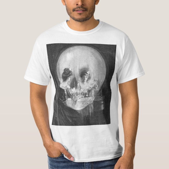 Camiseta Tudo é Vanity, por Charles Allan Gilbert (Frente)