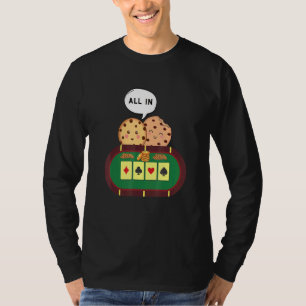 Camiseta Tudo Em Chip Poker De Chocolate De Cookie 1