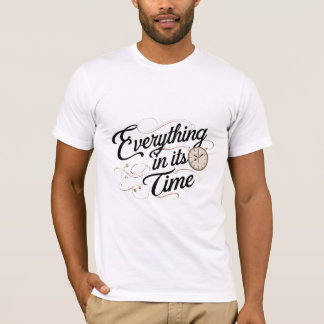 Camiseta Tudo em seu tempo