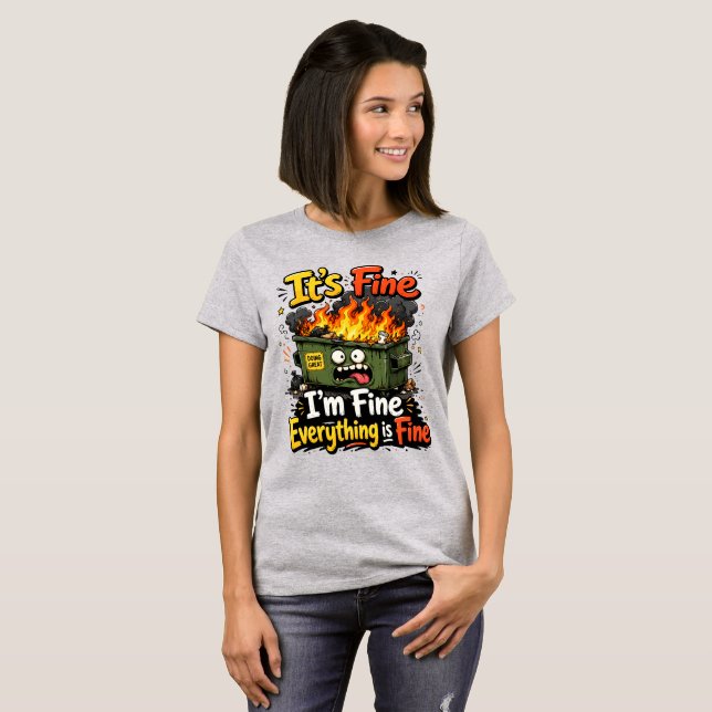Camiseta Tudo está bem (Frente Completa)