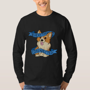 Camiseta Tudo Está Conectado Corgi