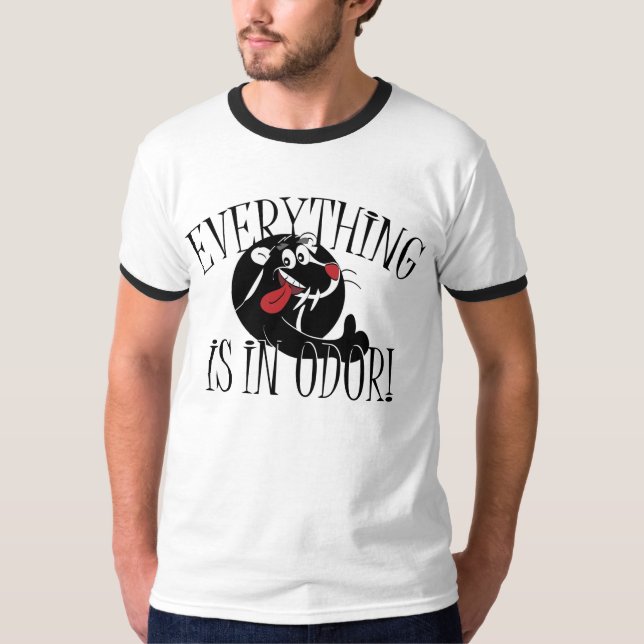 Camiseta Tudo Está No Odor Skunk (Frente)
