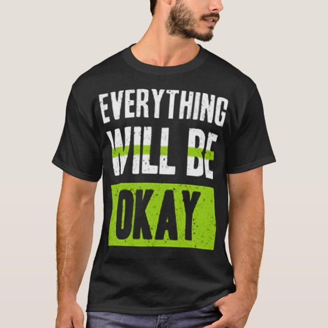 Camiseta Tudo ficará bem (Frente)