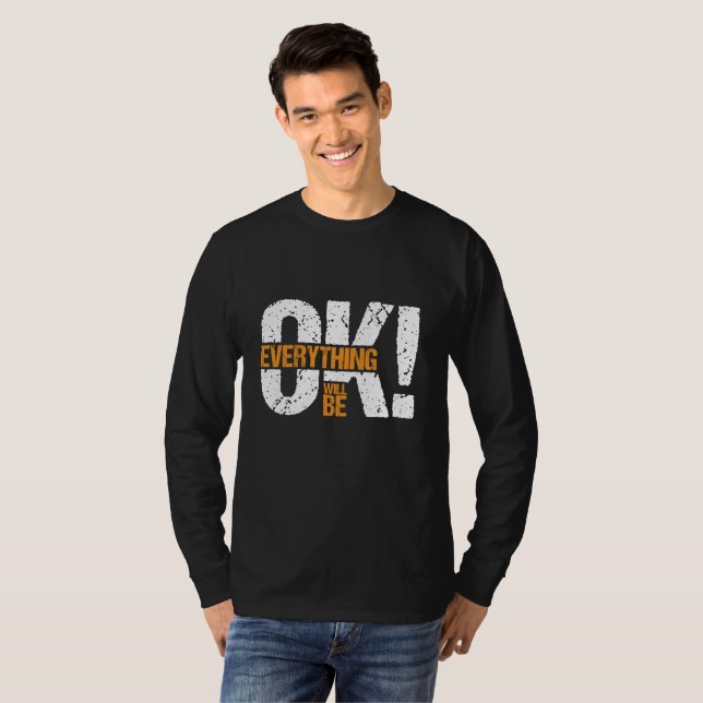 Camiseta Tudo ficará bem (Frente Completa)