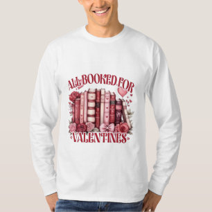 Camiseta Tudo marcado para o amante do Livro de Namorados