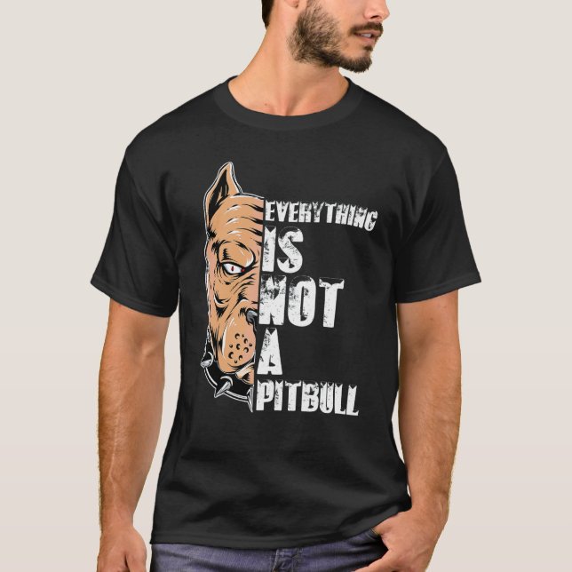 Camiseta Tudo Não É Um Pitbull (Frente)
