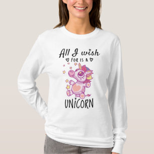 Camiseta Tudo o que desejo é um Unicórnio