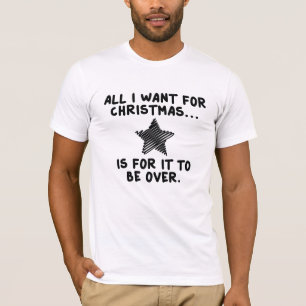 Camiseta Tudo O Que Eu Estava No Natal