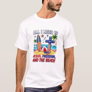 CAMISETA TUDO O QUE EU PRECISO É JESUS