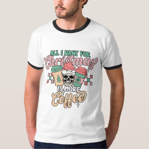 Camiseta Tudo o que eu quero é café - Arte Festiva