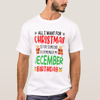 Camiseta Tudo O Que Eu Quero É Lembrar Do Meu aniversário
