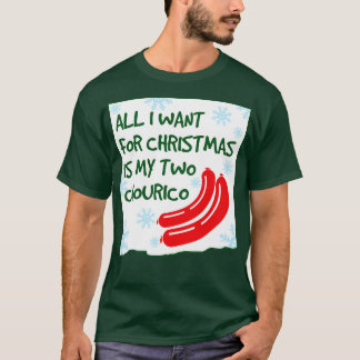 Camiseta Tudo o que eu quero é NATAL PORTUGUÊS
