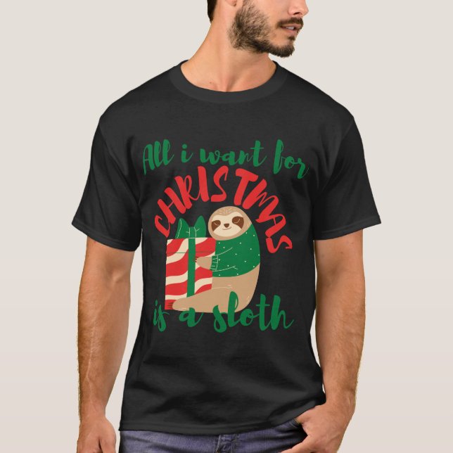 CAMISETA TUDO O QUE EU QUERO É UM XMAS LENTO (Frente)