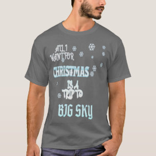 CAMISETA TUDO O QUE EU QUERO É UMA VIAGEM PARA O CÉU GRANDE