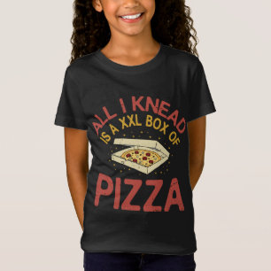 Camiseta Tudo O Que Eu Sei É Uma Caixa XXL De Pizza - Funny