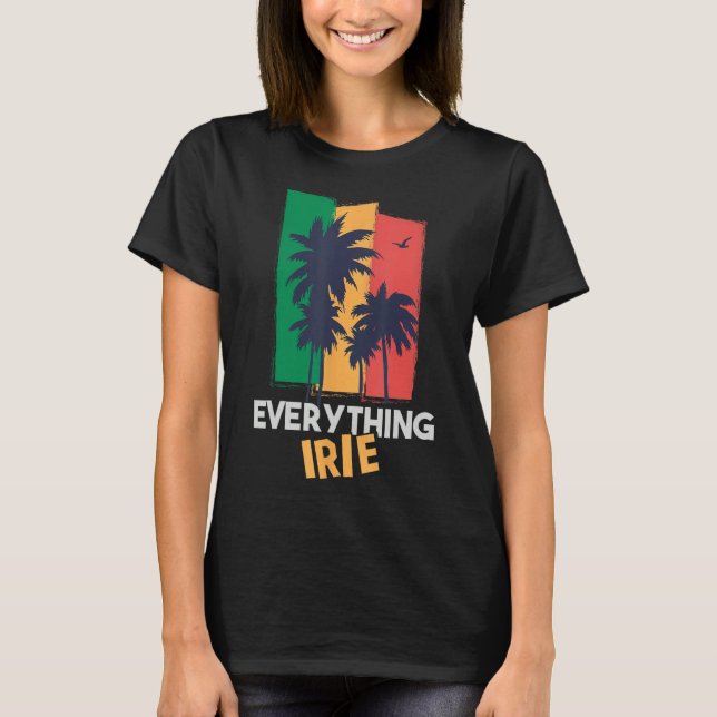 Camiseta Tudo o que Irie Reggae achava que era um Teto jama (Frente)