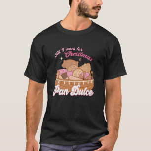 Camiseta tudo o que quero é pan dulce conchas cook