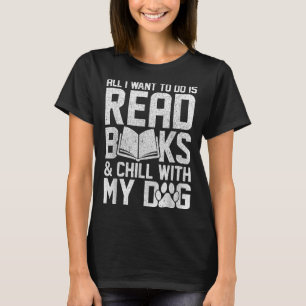 Camiseta Tudo O Que Quero Fazer É Ler Livros Engraçado Lend
