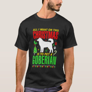 Camiseta Tudo O Que Quero Neste Natal É Pôr Um Goberiano