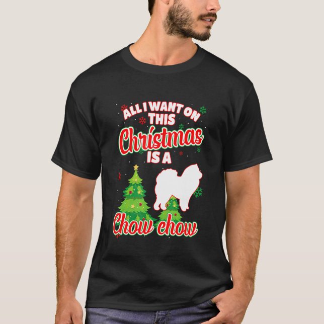 Camiseta Tudo O Que Quero Neste Natal É Um Xmas De Vaca (Frente)