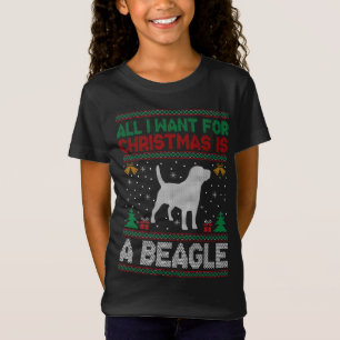 Camiseta Tudo O Que Quero Para O Natal É Um Cachorro Feio.