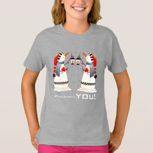 Camiseta Tudo o que quero para o Natal é você. Presente d