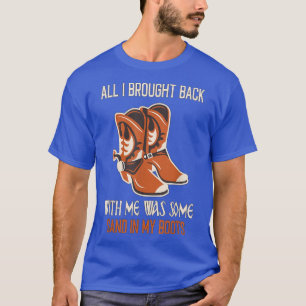 Camiseta Tudo o que trouxe comigo foi um Sand Boots Cou