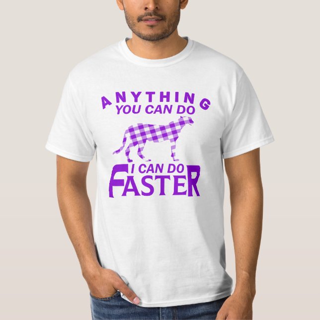CAMISETA TUDO O QUE VOCÊ PODE FAZER EU POSSO FAZER MAIS RÁP (Frente)