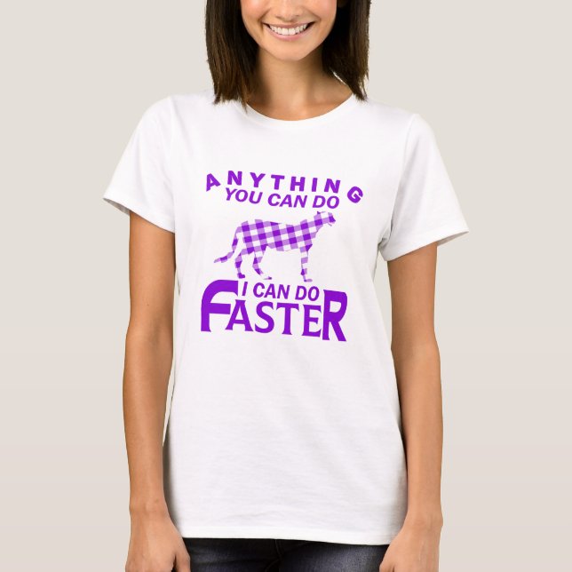 CAMISETA TUDO O QUE VOCÊ PODE FAZER EU POSSO FAZER MAIS RÁP (Frente)