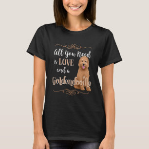 Camiseta Tudo o que você precisa é amor e um rabisco