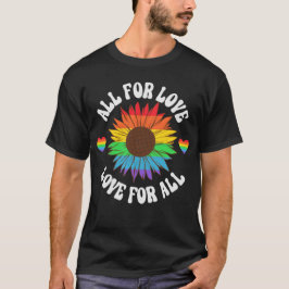 Camiseta Tudo Pelo Amor, Amor Por Todos | Mês do Orgulho LG