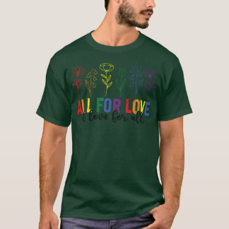 Camiseta tudo por amor amor por tudo amigo