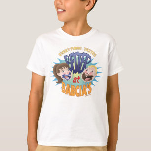 Camiseta Tudo prova melhor em Babcia