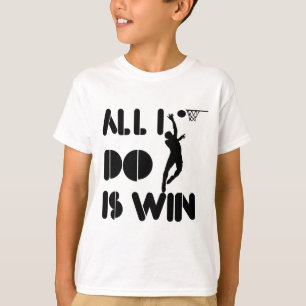 Camiseta Tudo que eu faço é vitória no Netball