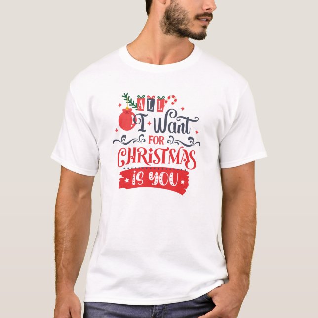 Camiseta Tudo que eu quero é você (Frente)
