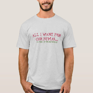 Camiseta Tudo que eu quero para o Natal (é para que se