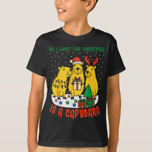 Camiseta Tudo Que Eu Quero Para O Natal É Uma Árvore De Nat