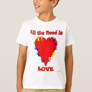 Camiseta Tudo que nós precisamos é o t-shirt dos miúdos 