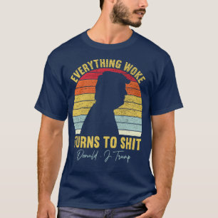 Camiseta Tudo Que O Woke Se Transforma Em Vintage
