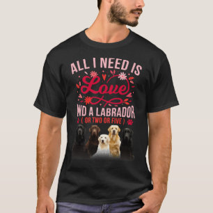 Camiseta Tudo Que Preciso É De Amor E De Uma Boneca Labrado